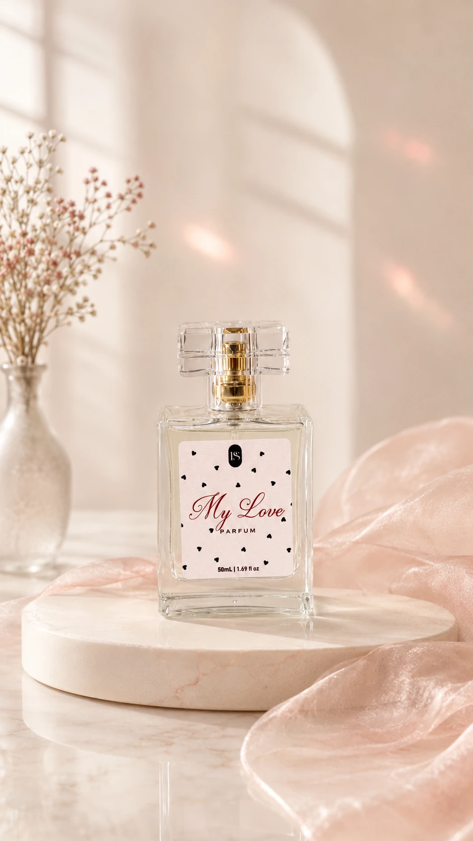 Foto Perfume Feminino My Love Fragrância Romântica