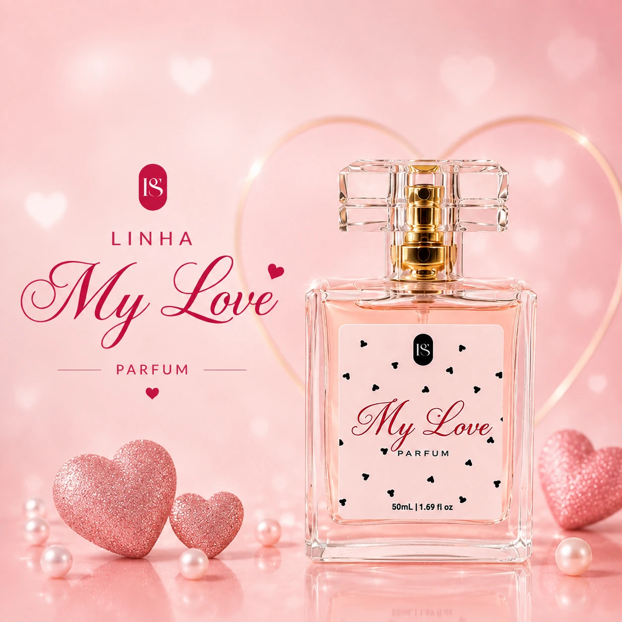 Foto Perfume Feminino My Love Fragrância Romântica
