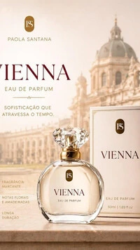 Perfume Feminino Vienna Fragrância Sofisticada