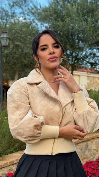 Jaqueta Bomber Lauren em Matelassê com Zíper Tratorado