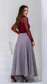 Blusa Manga Longa Tule Anastácia Segunda Pele Gola Alta