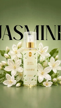 Body Splash Jasmine Floral com Jasmim e Açafrão
