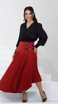 Blusa Body Liomar em Crepe com Decote Transpassado Preta