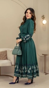 Conjunto Vanilde em Viscose com Botões Funcionais Verde