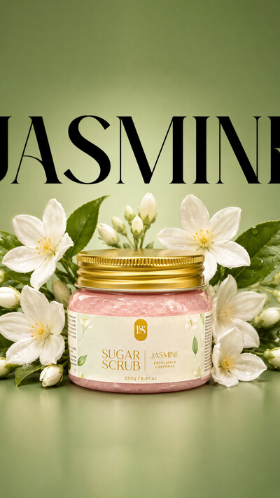 Foto Esfoliante Corporal Jasmine com Óleos Essenciais