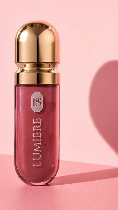 Foto Lip Gloss Lumière Nude Rosado Brilho Hidratante