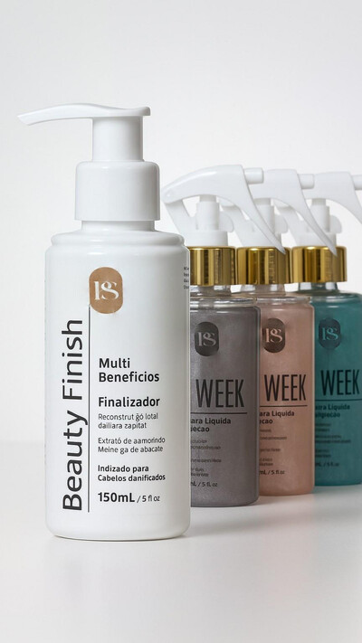 Foto Kit PS Beauty Finish e PS To Week Finalizador Cronograma