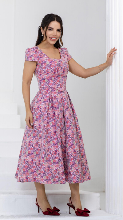 Foto Conjunto Gislaine Estampado em Jacquard