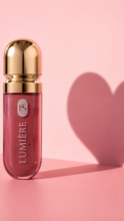 Foto Lip Gloss Lumière Nude Rosado Brilho Hidratante
