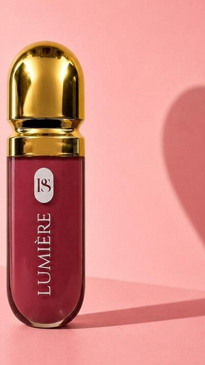 Foto Lip Gloss Lumière Malva Brilho Labial Hidratante