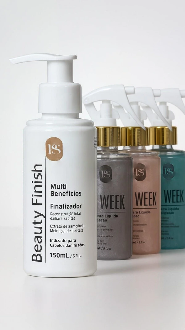 Kit PS Beauty Finish e PS To Week Finalizador Cronograma