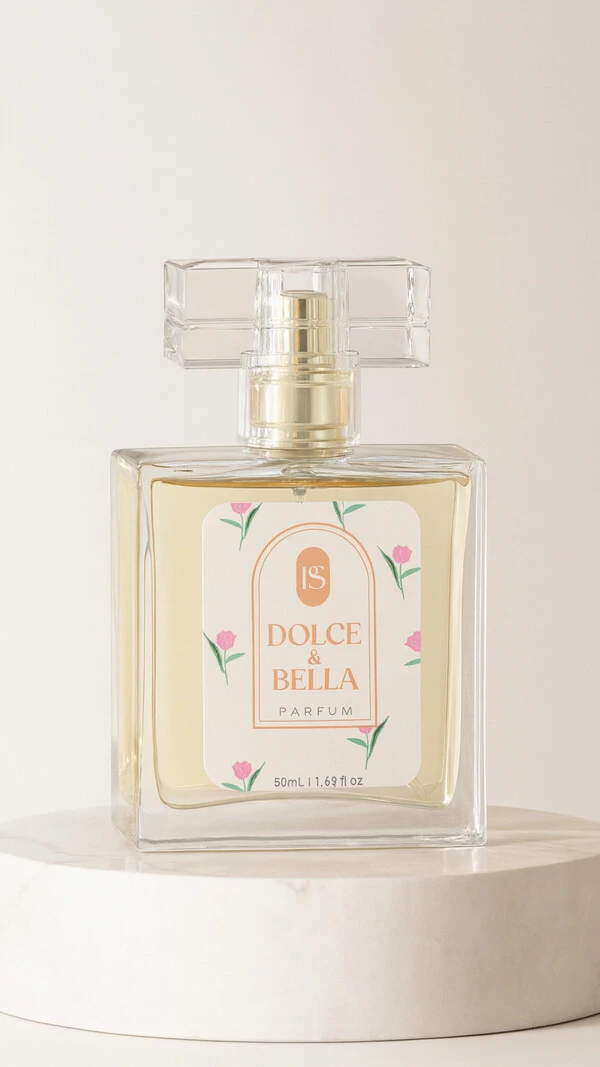 Perfume Feminino Dolce Bella Fragrância Delicada