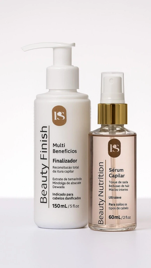 Kit PS Beauty Finish e Sérum Nutrition Finalizador