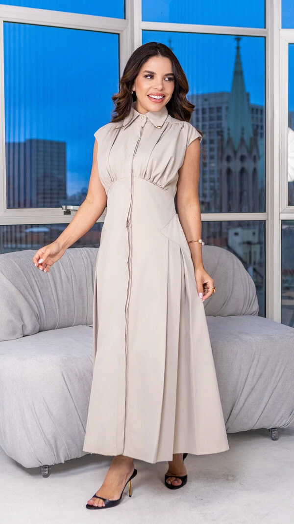 Vestido Max Midi Jacelle