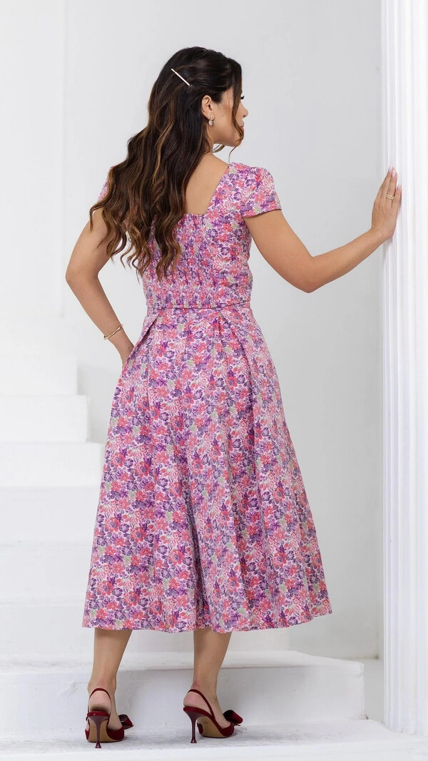 Conjunto Gislaine Estampado em Jacquard