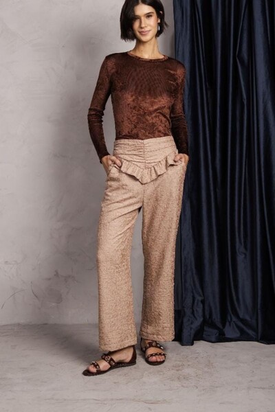 Foto Blusa Tule Veludo