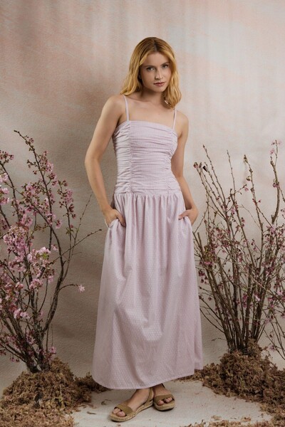 Foto Vestido Franzido Listra Devore