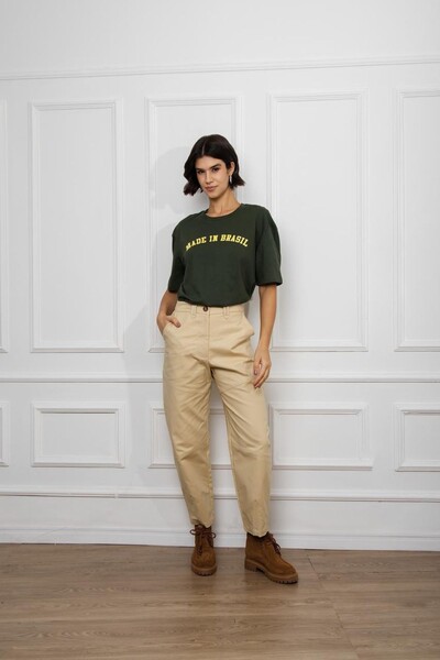 Foto T Shirts Longa Estampada Made In Brasil