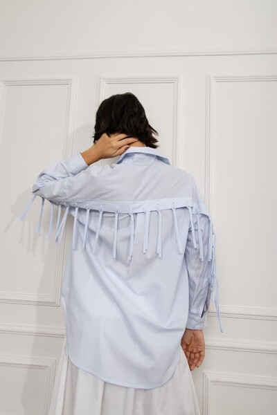 FotoCamisa Oversized Franja