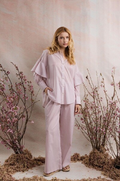 Foto Calca Pantalona Elastico