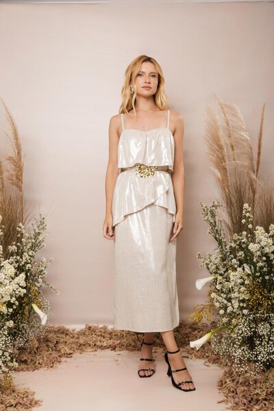 Foto Vestido Petolas Peplum