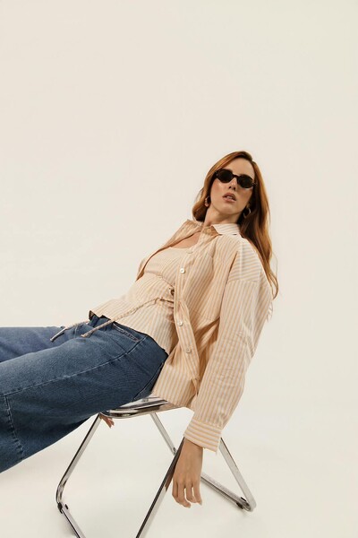 Foto Camisa Oversize com Botões