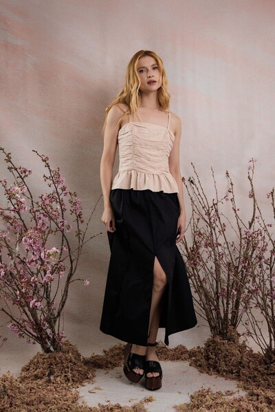 Foto Top Peplum Balone