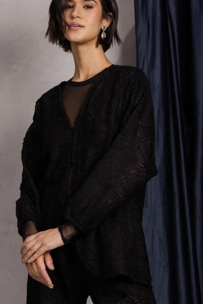 FotoConjunto Tule Bordado