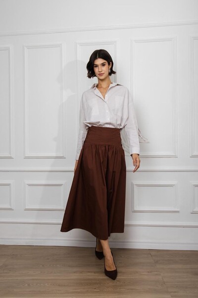 Foto Saia Pala Corset Tricoline