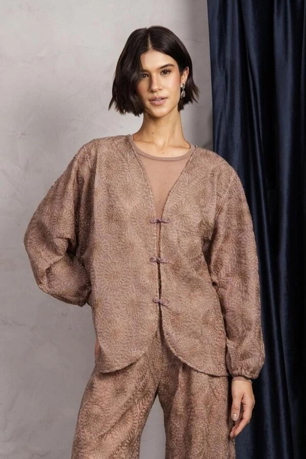 Conjunto Tule Bordado