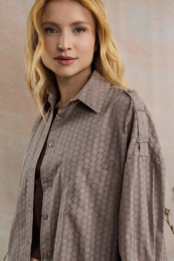 Camisa Voil Devore Martingale