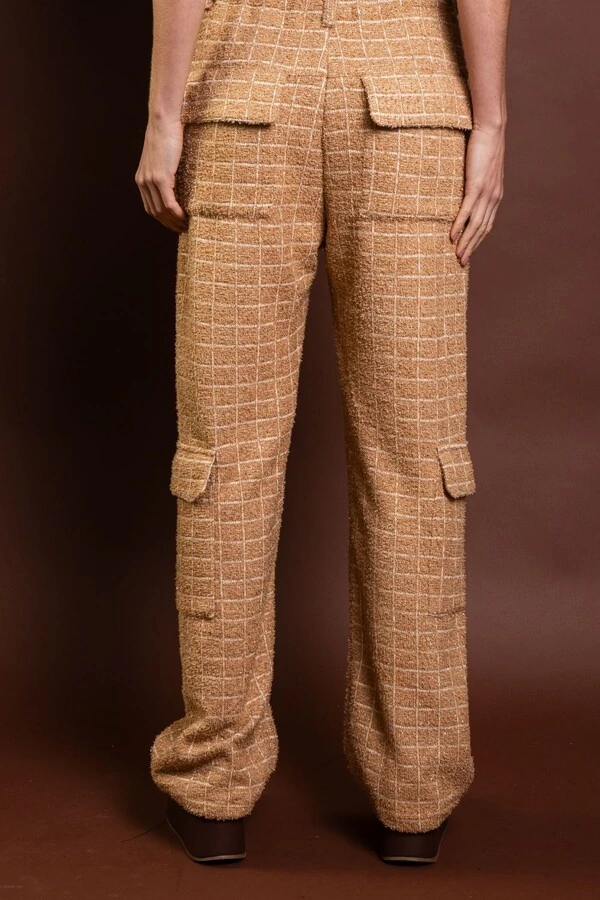 Conjunto Malha Tweed Brilho