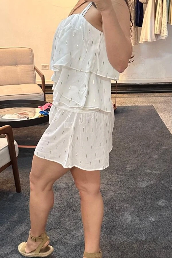 Blusa Babado Cruzado