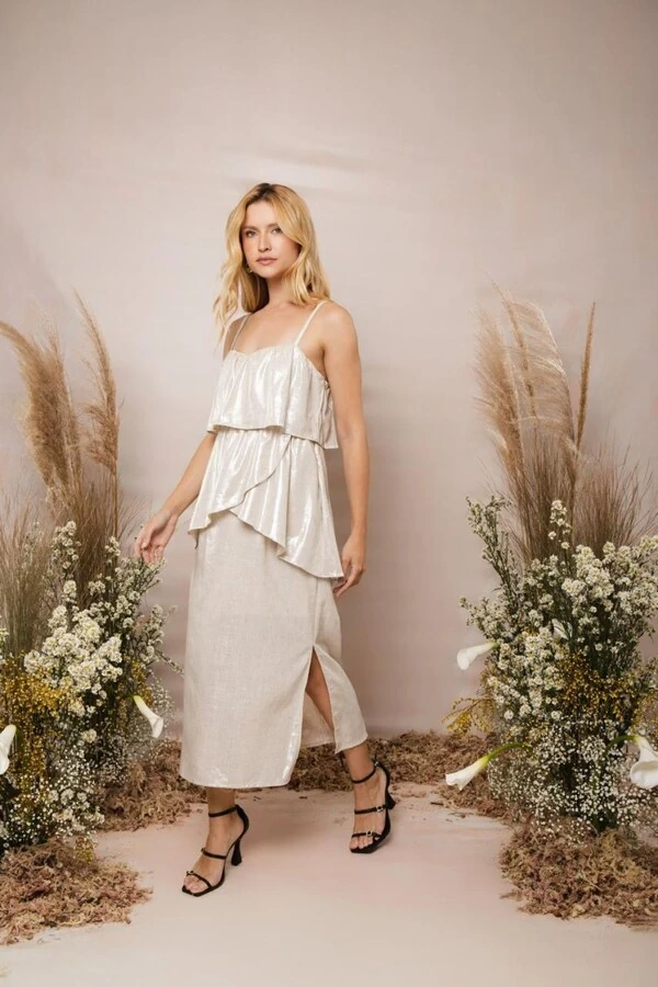 Vestido Petolas Peplum