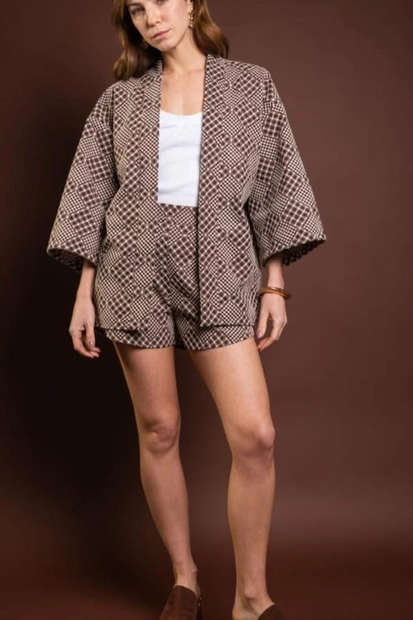 Shorts Algodao Bordado