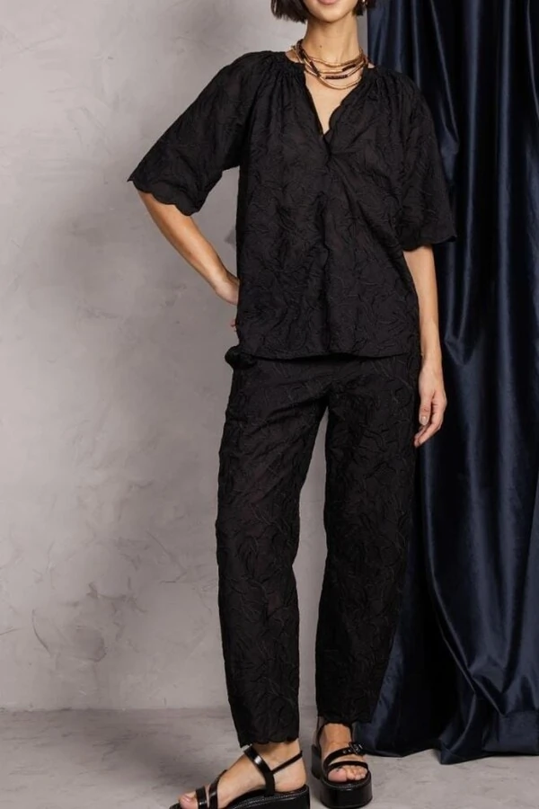 Conjunto Bordado Barrado