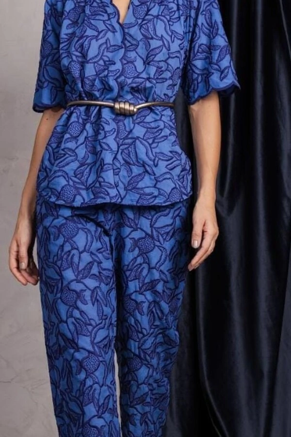 Conjunto Bordado Barrado