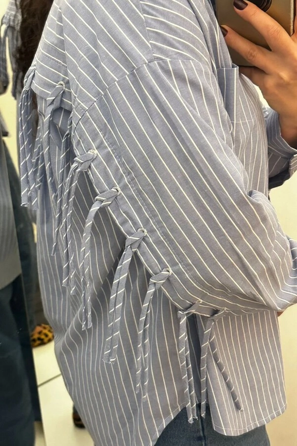 Camisa Oversized Franja
