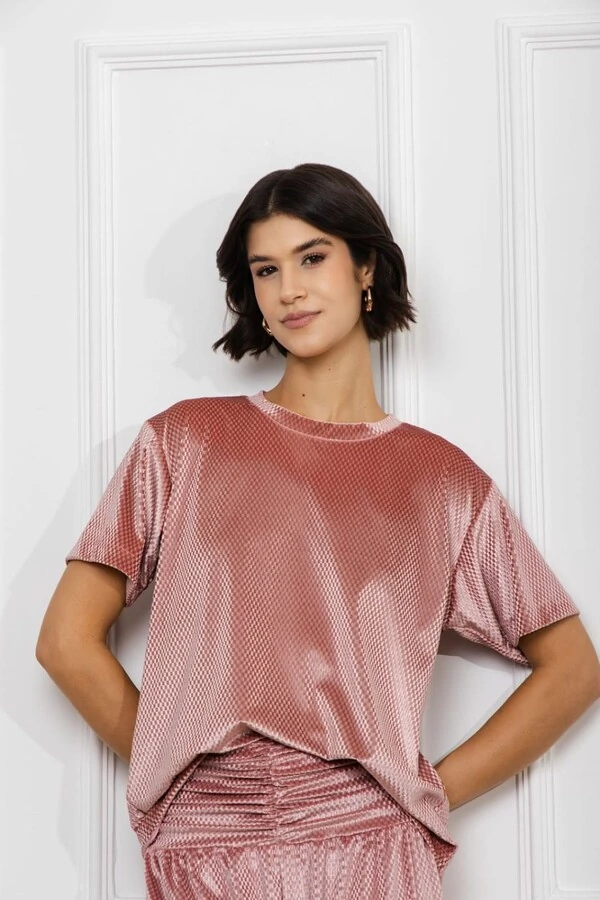 T Shirt Veludo Optic