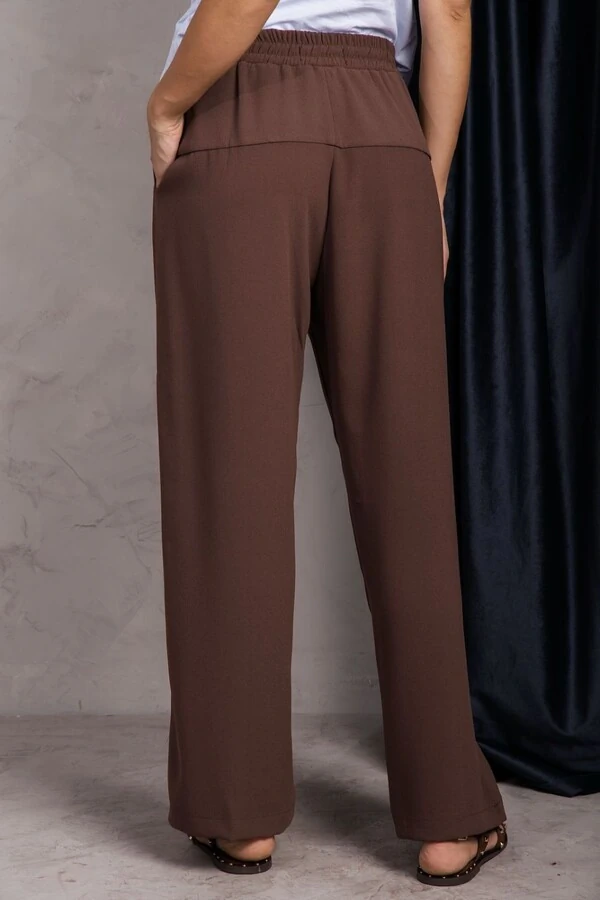 Calca Crepe Recorte Lateral