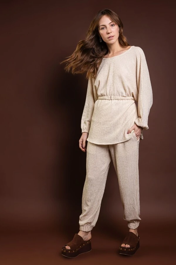 Conjunto Jogger Pala Blusa Morcego