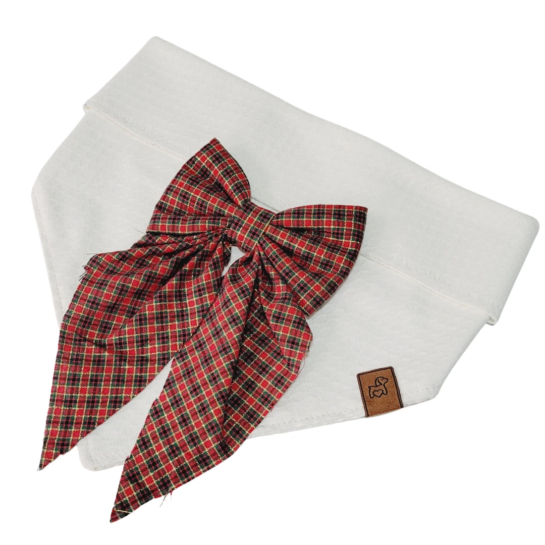 FotoBandana Laço Presente de Natal