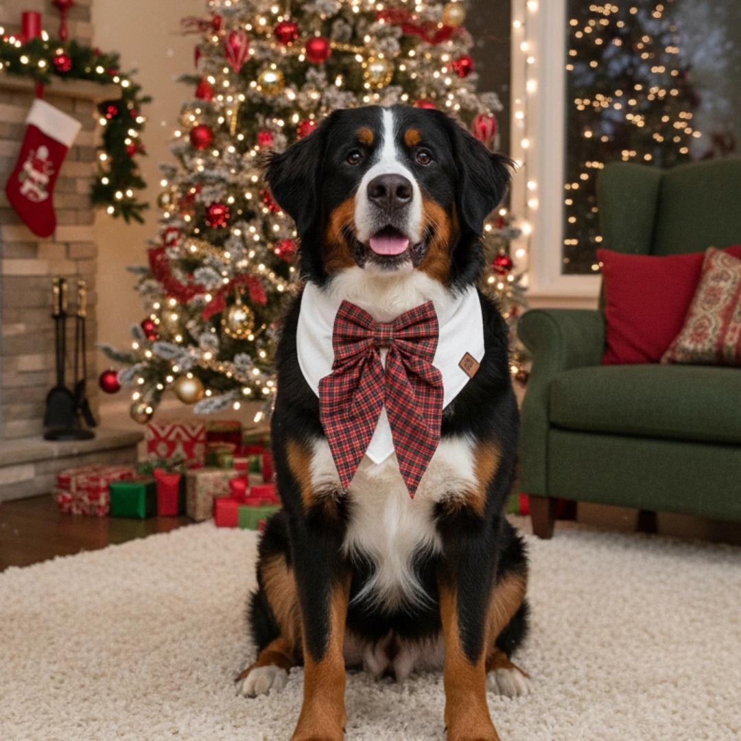 FotoBandana Laço Presente de Natal