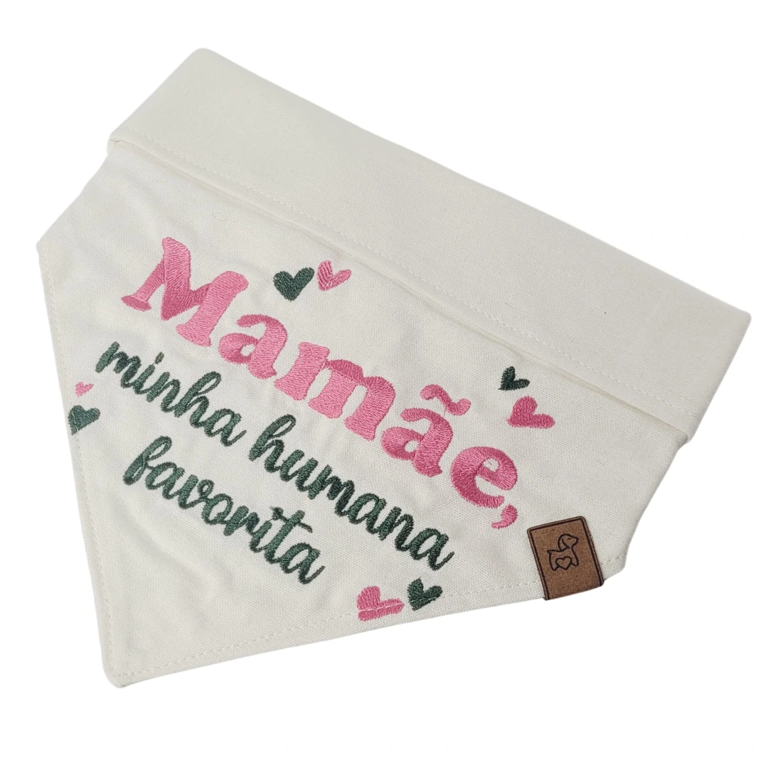 FotoBandana Mamãe, Minha Humana Favorita