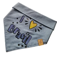 Bandana I ♥ Brasil