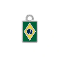 Pingente Bandeira do Brasil