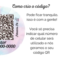 Tag de Identificação Personalizada - Colore