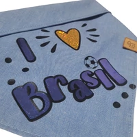 Bandana I ♥ Brasil