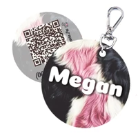 Tag de Identificação Personalizada - Animale Rose