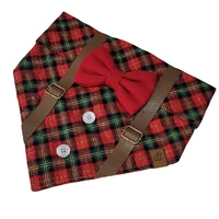 Bandana Suspensório Ceia de Natal